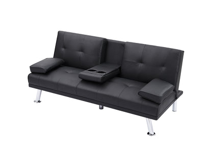 Daphne Futon Sofa Bed (black)