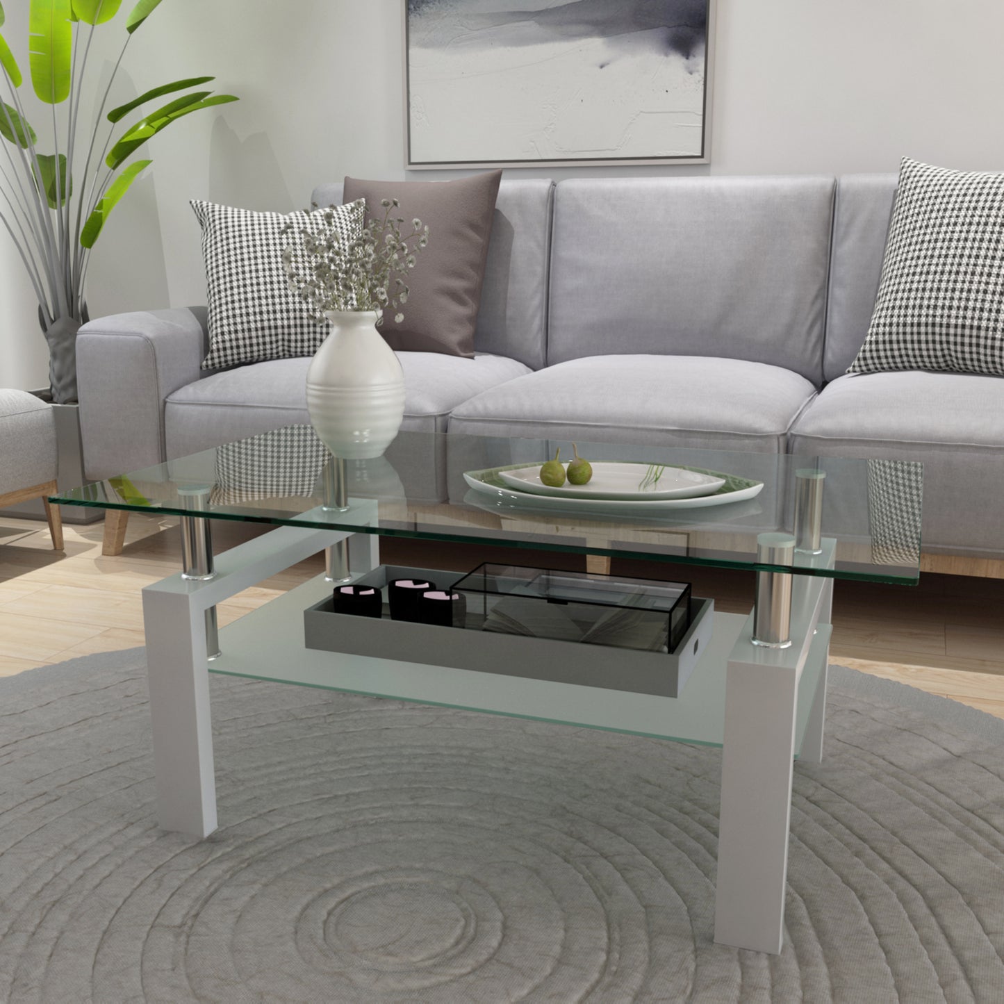 Stantlee Coffee Table (white)