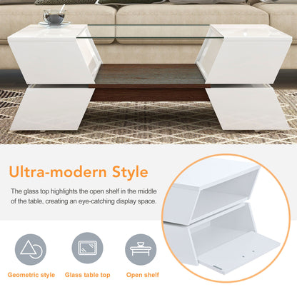 Avo Shelf Coffee Table (white)