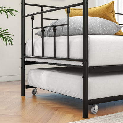 Metal Black Daybed Frame (twin)