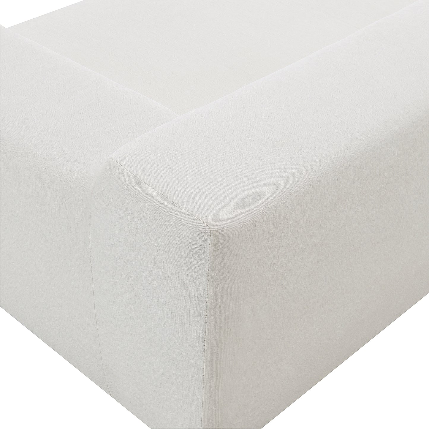 Oscar Cream 2 Piece Modular Sectional