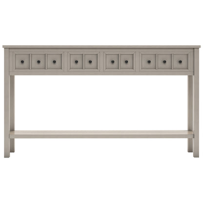 Timea Console Table (gray wash)