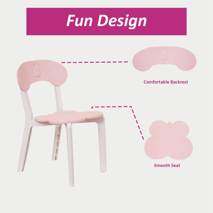 Kids Table and Chair Set (pink)