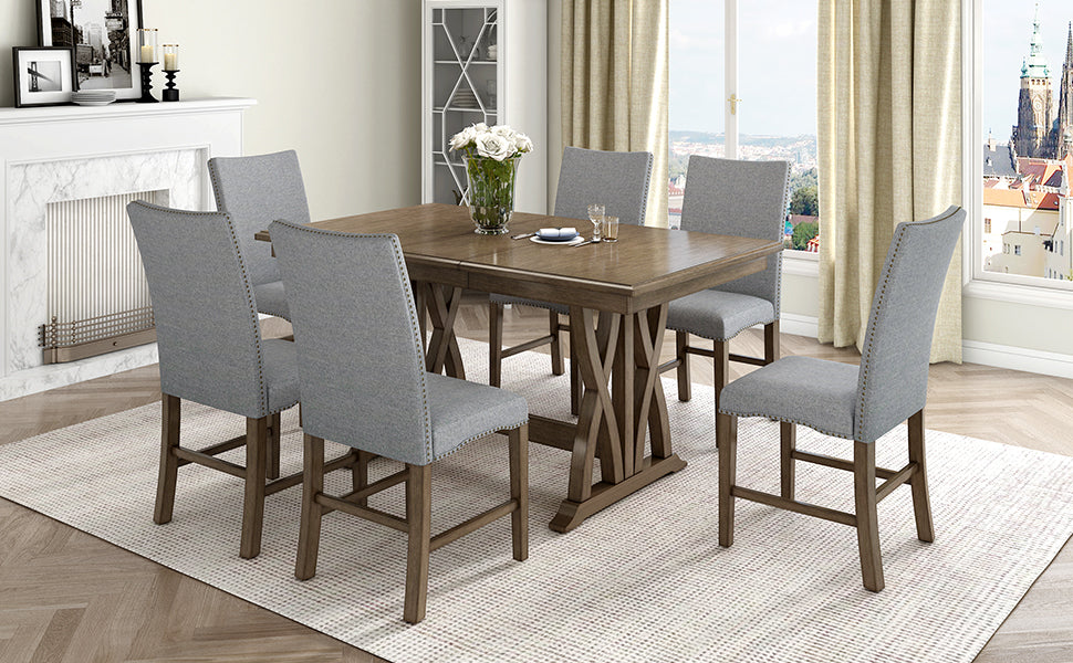 Farley 7 Piece Dining Table Set