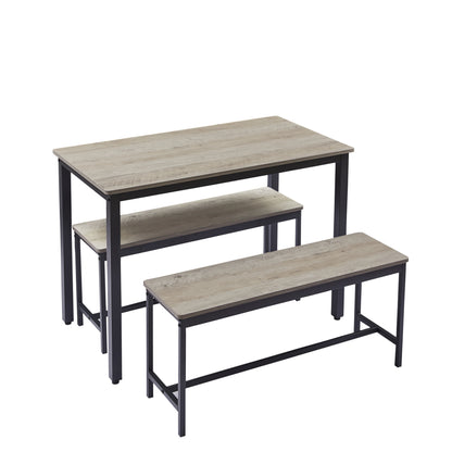 Santiago II 3 Piece Dining Table Set