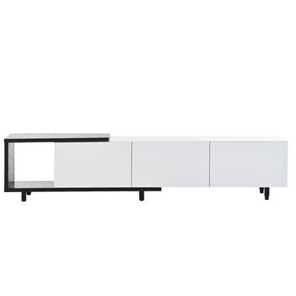 Wyatt White 80" TV Stand