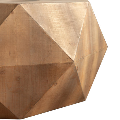 38"Three-dimensional Embossed Coffee Table