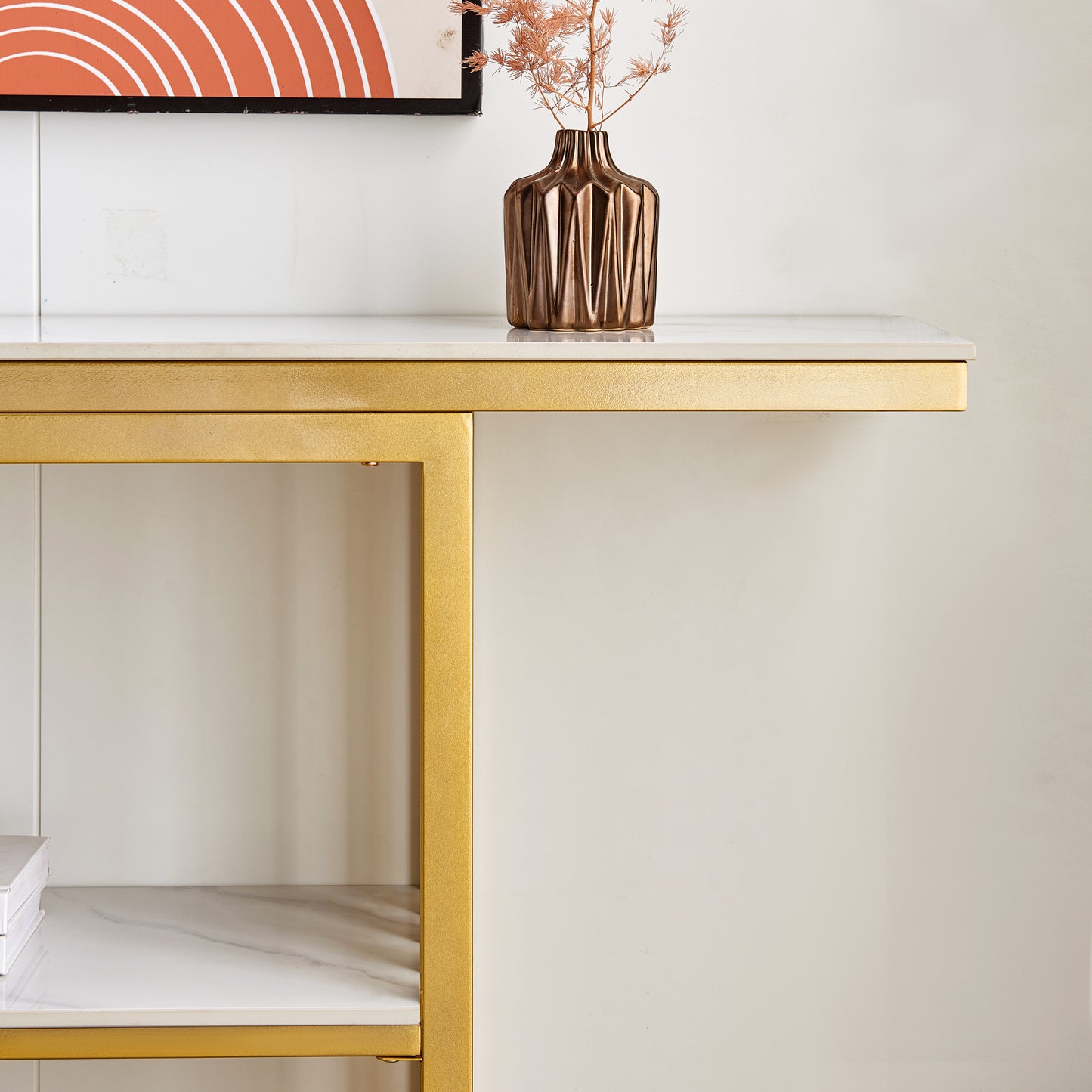 Luella Console Table (gold)