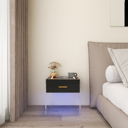 Smart Nightstand Black