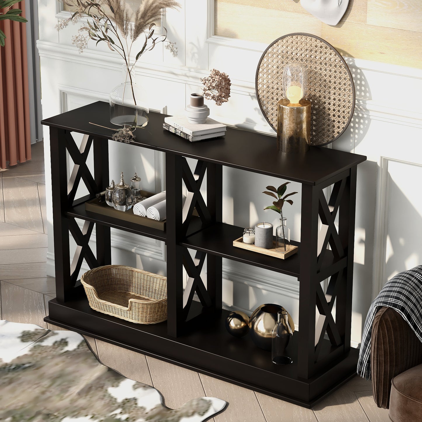 Rosalind Console Table (black)