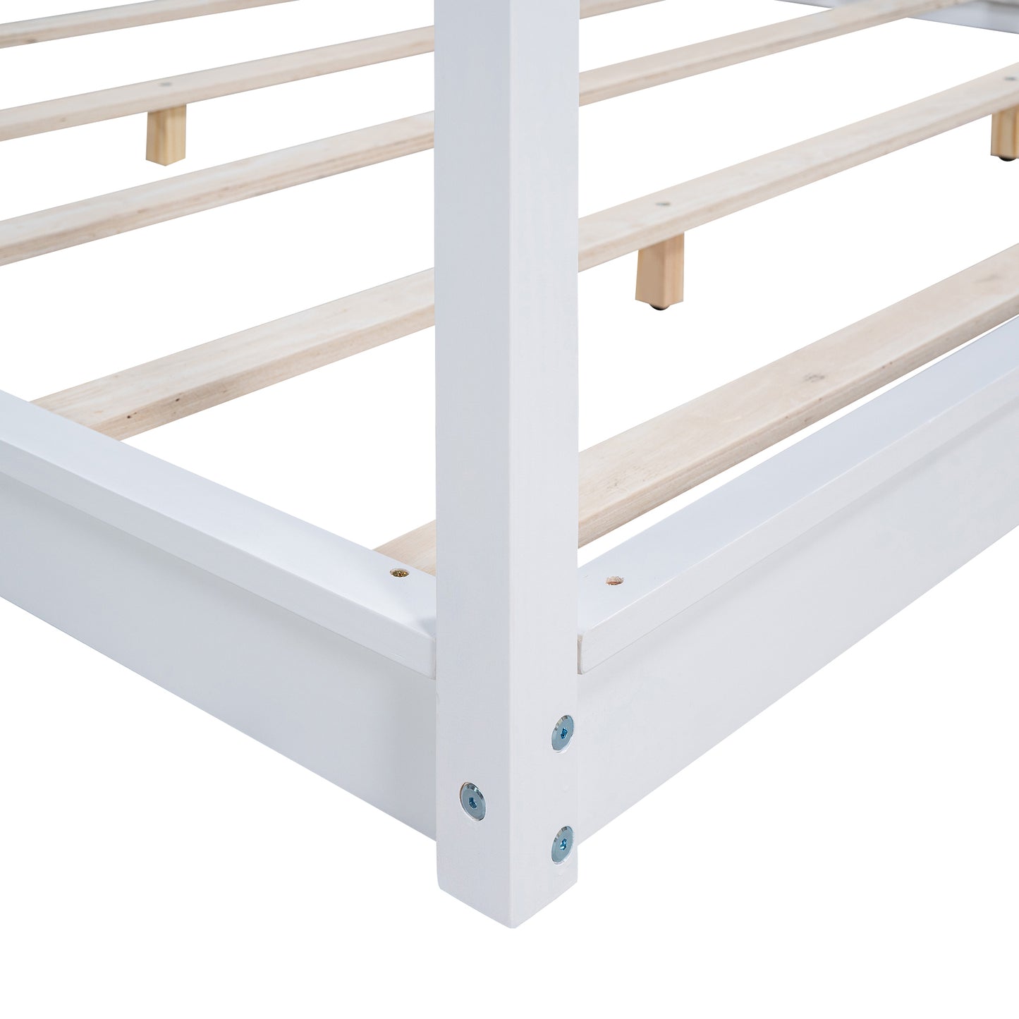 Brigitta King Bed (white)