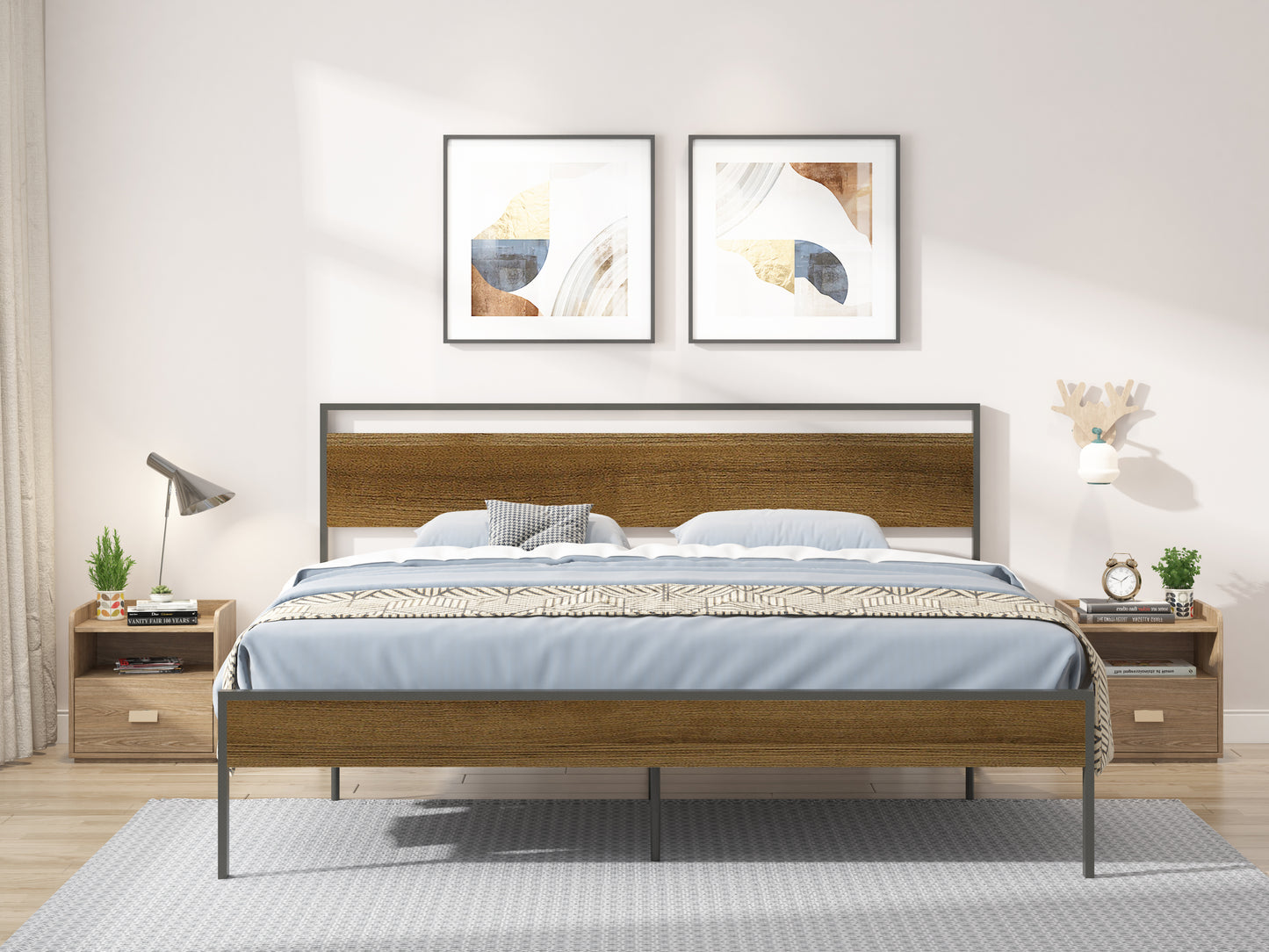 Ceres Metal King Size Bed