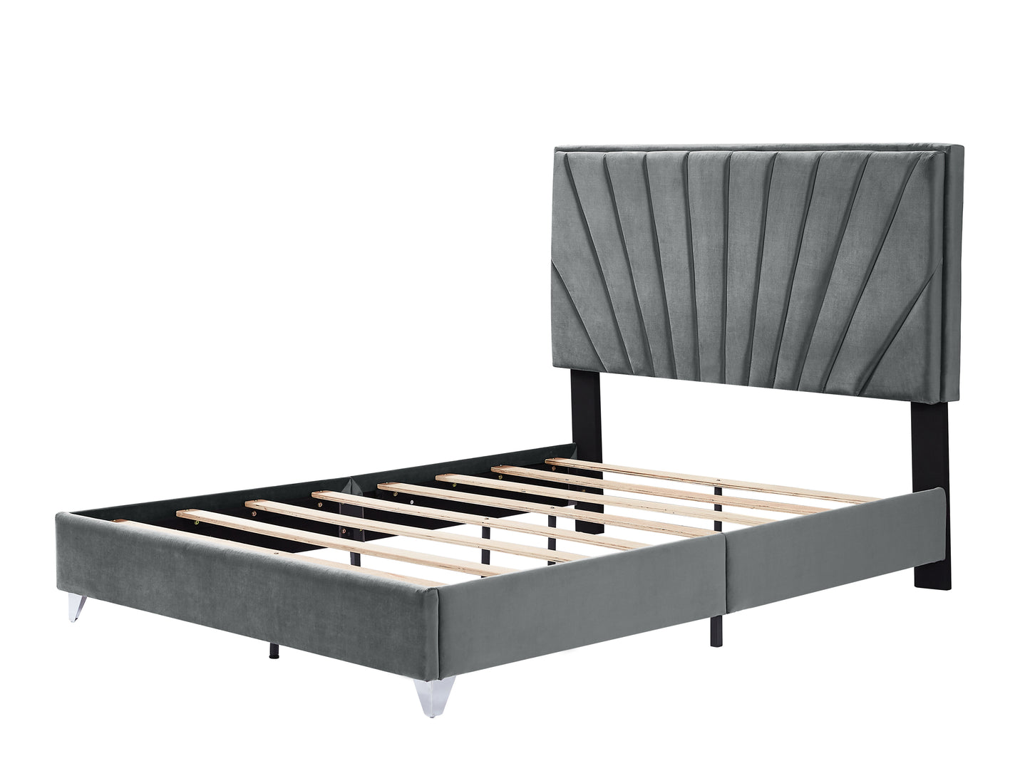 Sun Queen Bed (gray)