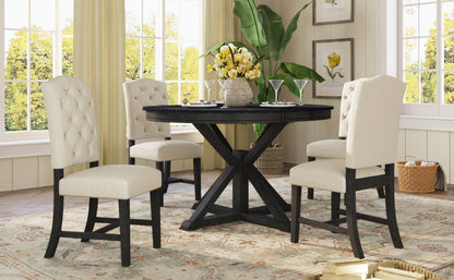 Ashley 5 Piece Dining Table Set (espresso)