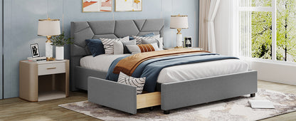 Maia Queen Bed (gray)
