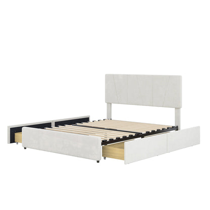 Eco Storage Full Bed (beige)