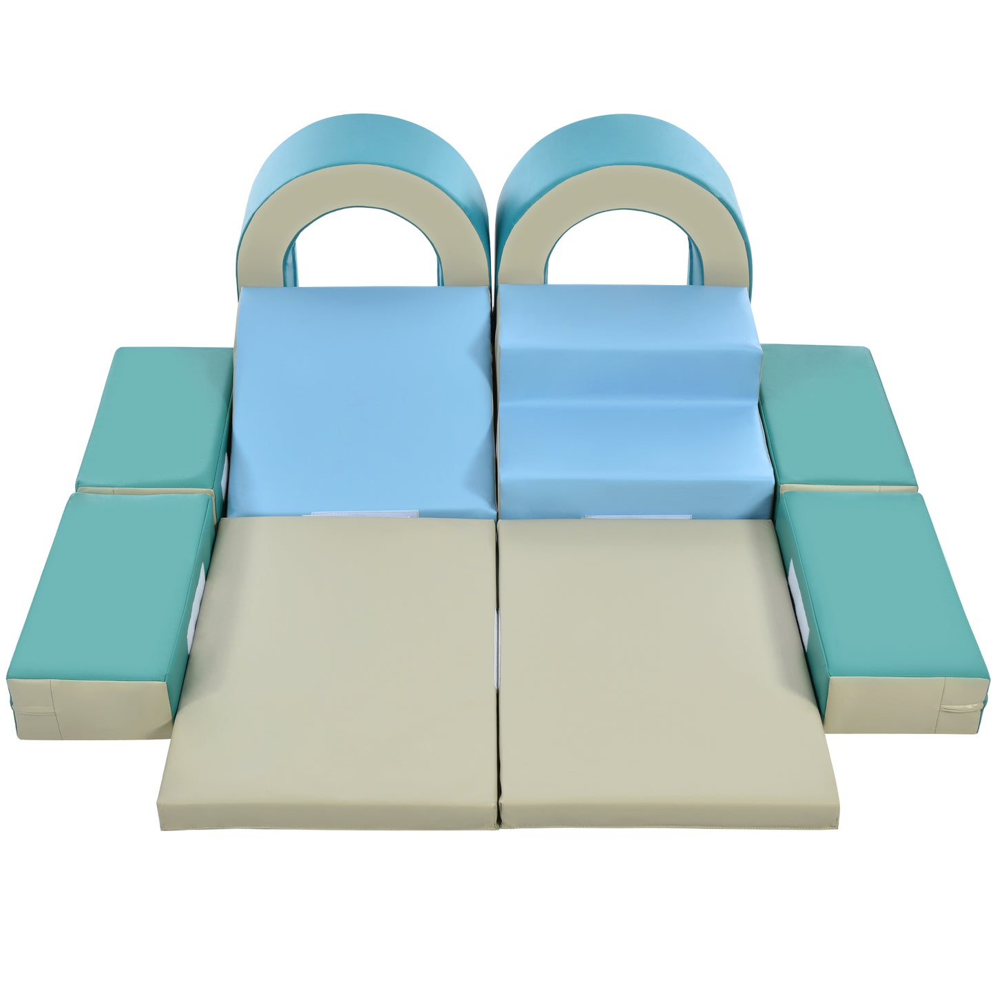 Soft Climb and Crawl Foam Play Set 10 in 1