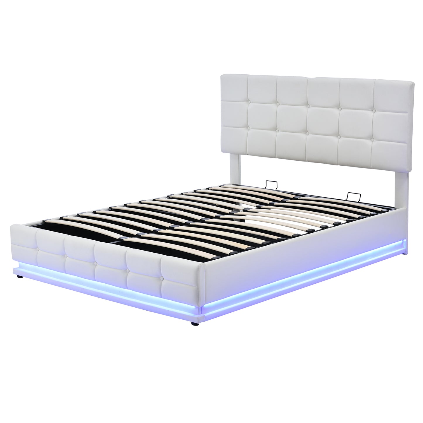 Derek Queen Bed (white)