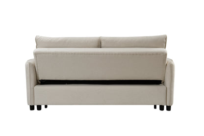 Kirby 3 in 1 Convertible Sleeper Sofa Bed (beige)