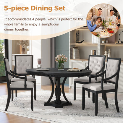Thando 5 Piece Dining Table Set