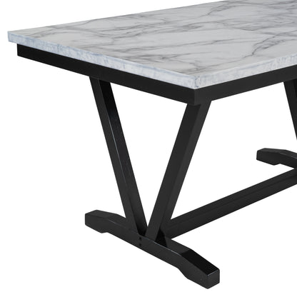 Sharp 6-Piece Dining Table