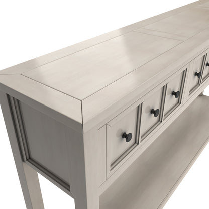 Timea Console Table (gray wash)