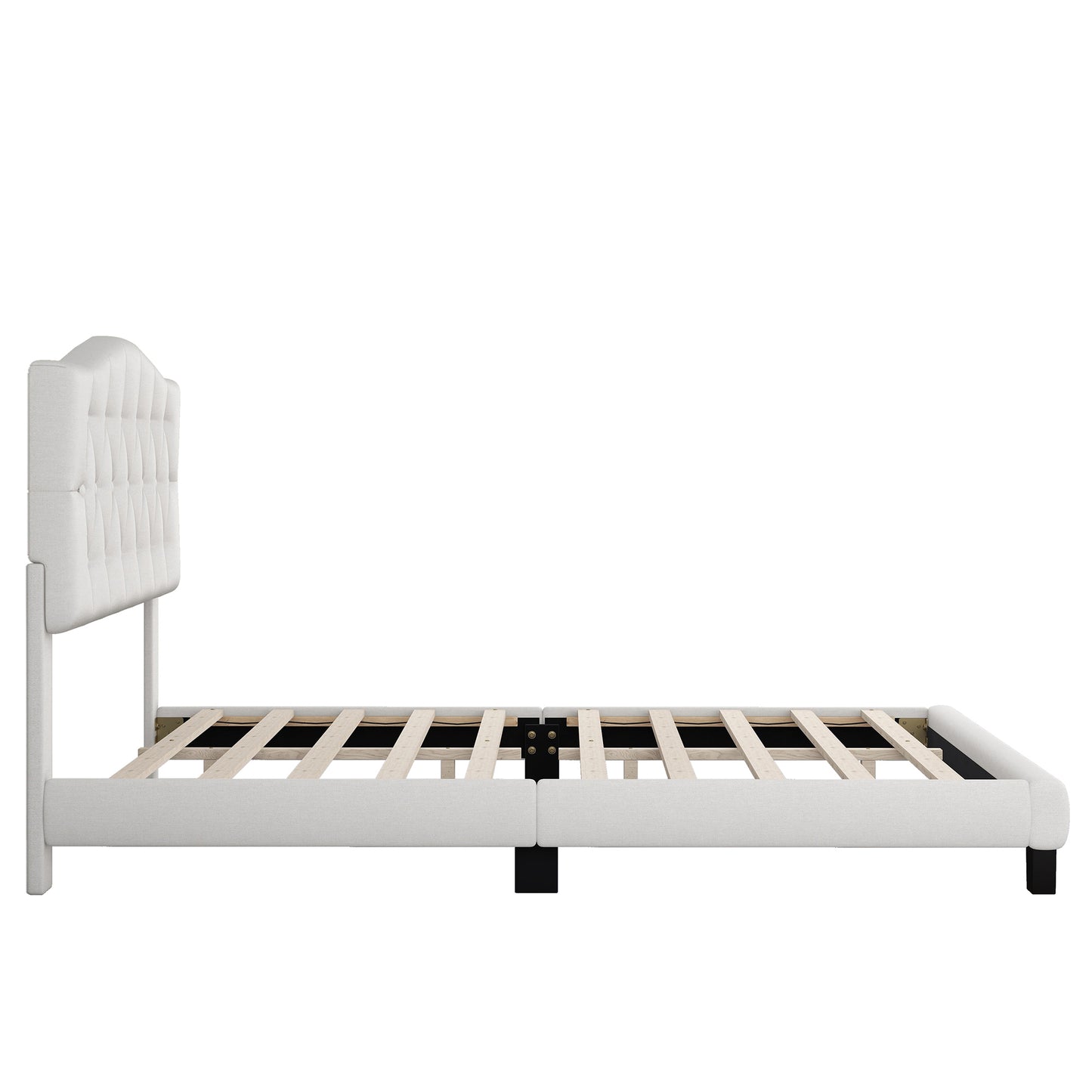 Mefo King Bed (beige)