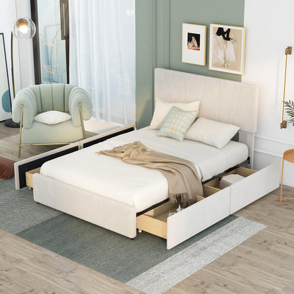 Eco Storage Full Bed (beige)