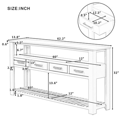 Max Console Table (blue)