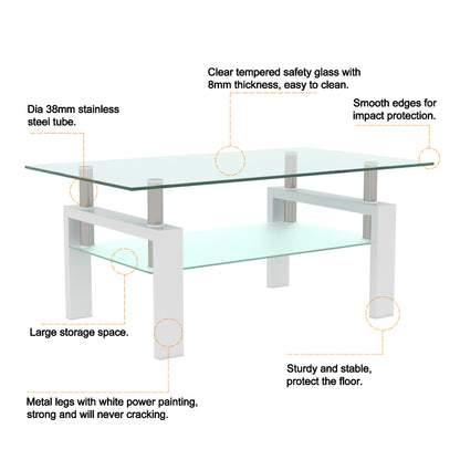 Stantlee Coffee Table (white)