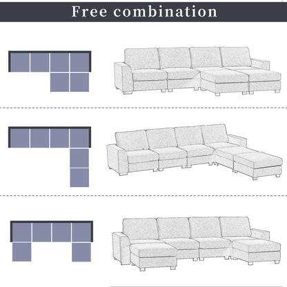 Shanice 3 Piece Sectional Sofa