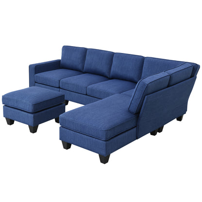 Benjamin Modern L-shaped Sectional Sofa