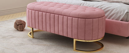 Elegant Storage Bench (pink)