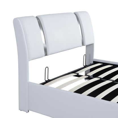 Stripe Full Bed (white)