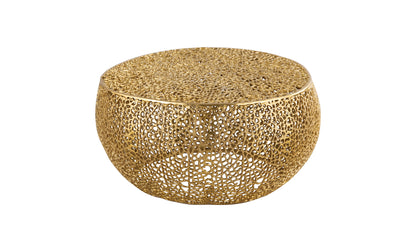 Web Oval 32 Coffee Table (gold)