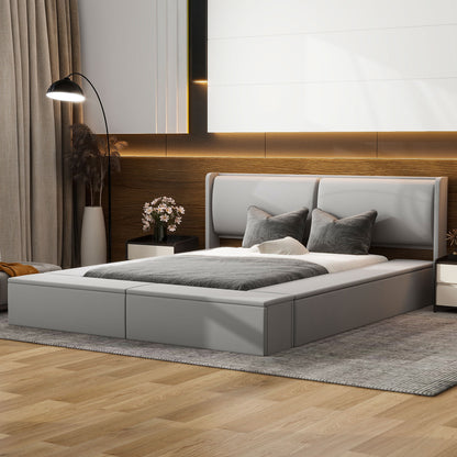 Erion Queen Bed (gray)