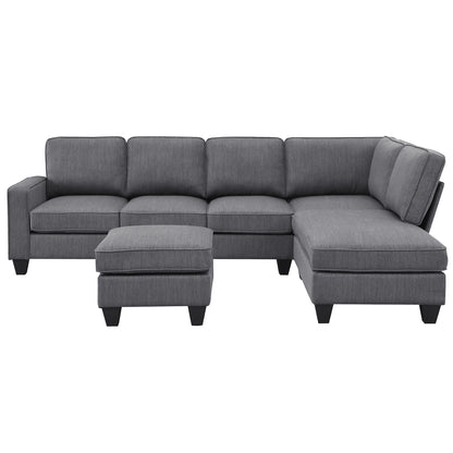 Benjamin Modern L-shaped Sectional Sofa