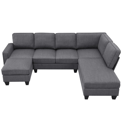 Benjamin Modern L-shaped Sectional Sofa