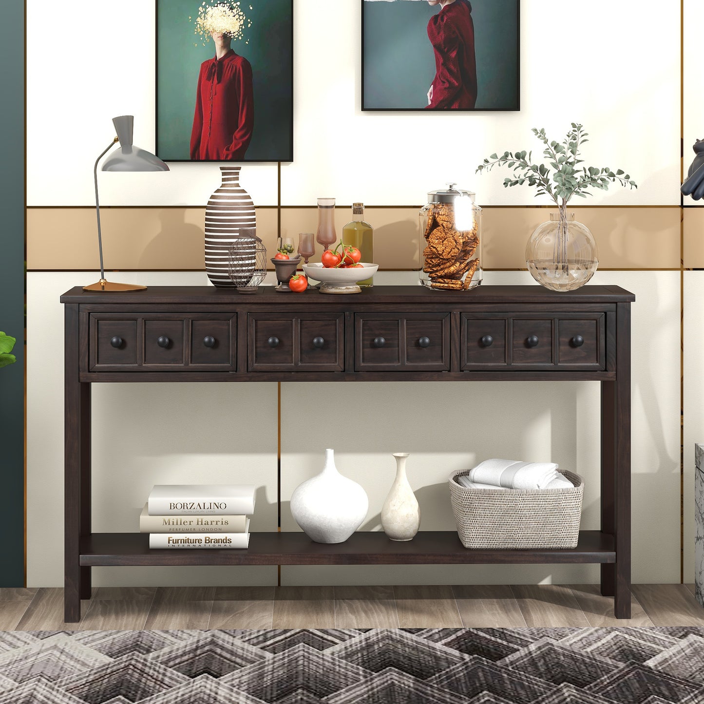 Timea Console Table (espresso)