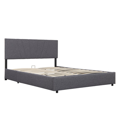 Ava Full Bed (gray)