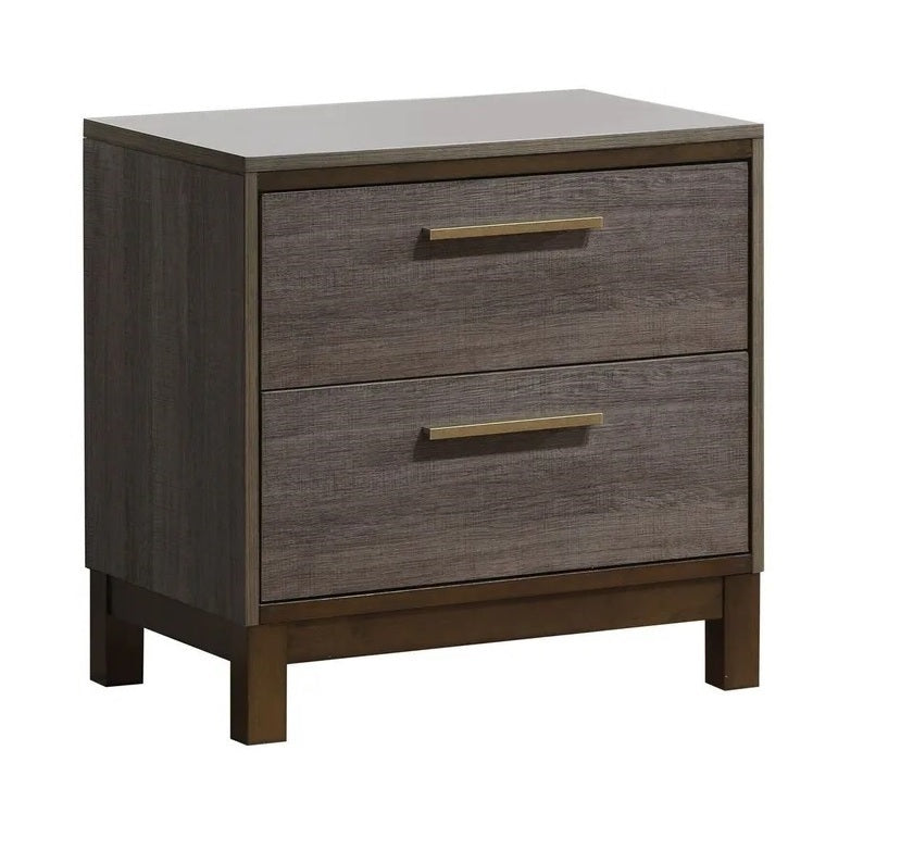 Dove Two Tone Night Stand