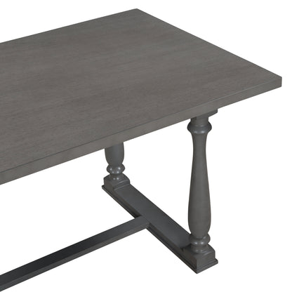 Mela 6-Piece Dining Table (gray)