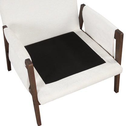 Malibu White Accent Chair