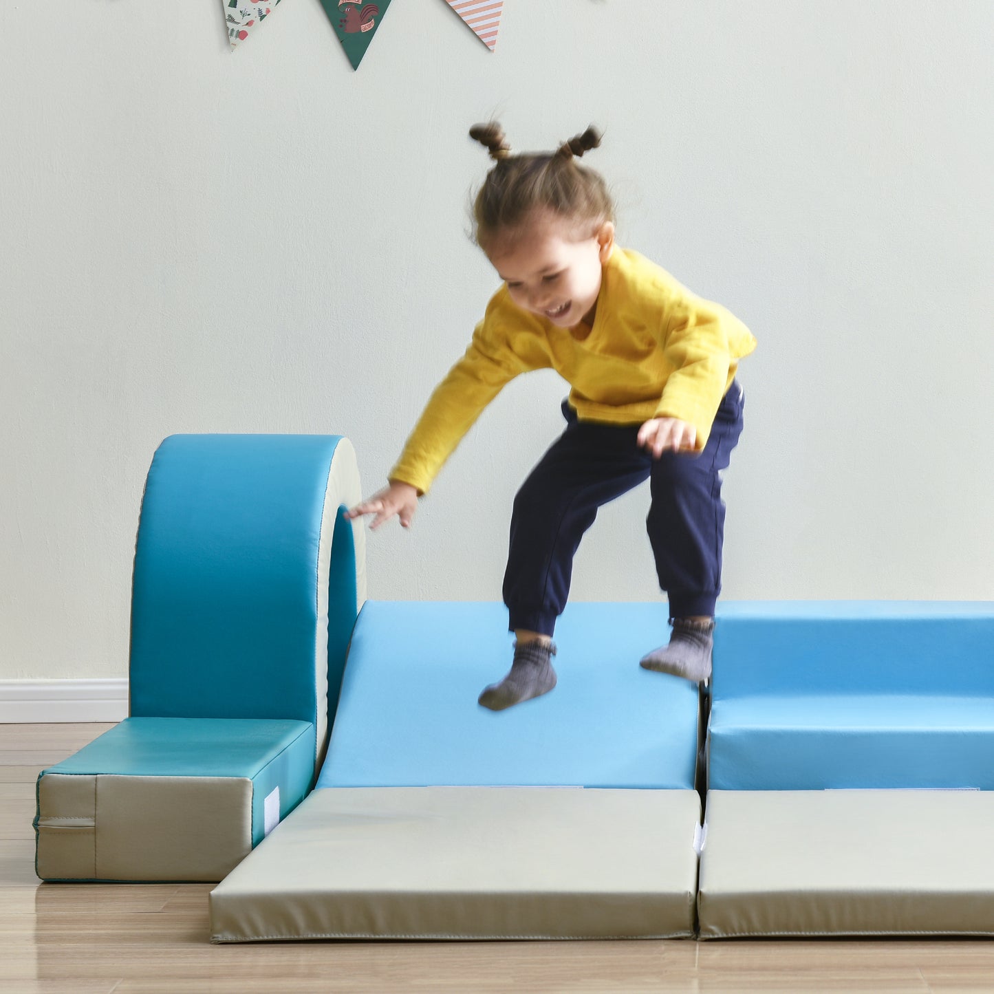 Soft Climb and Crawl Foam Play Set 10 in 1