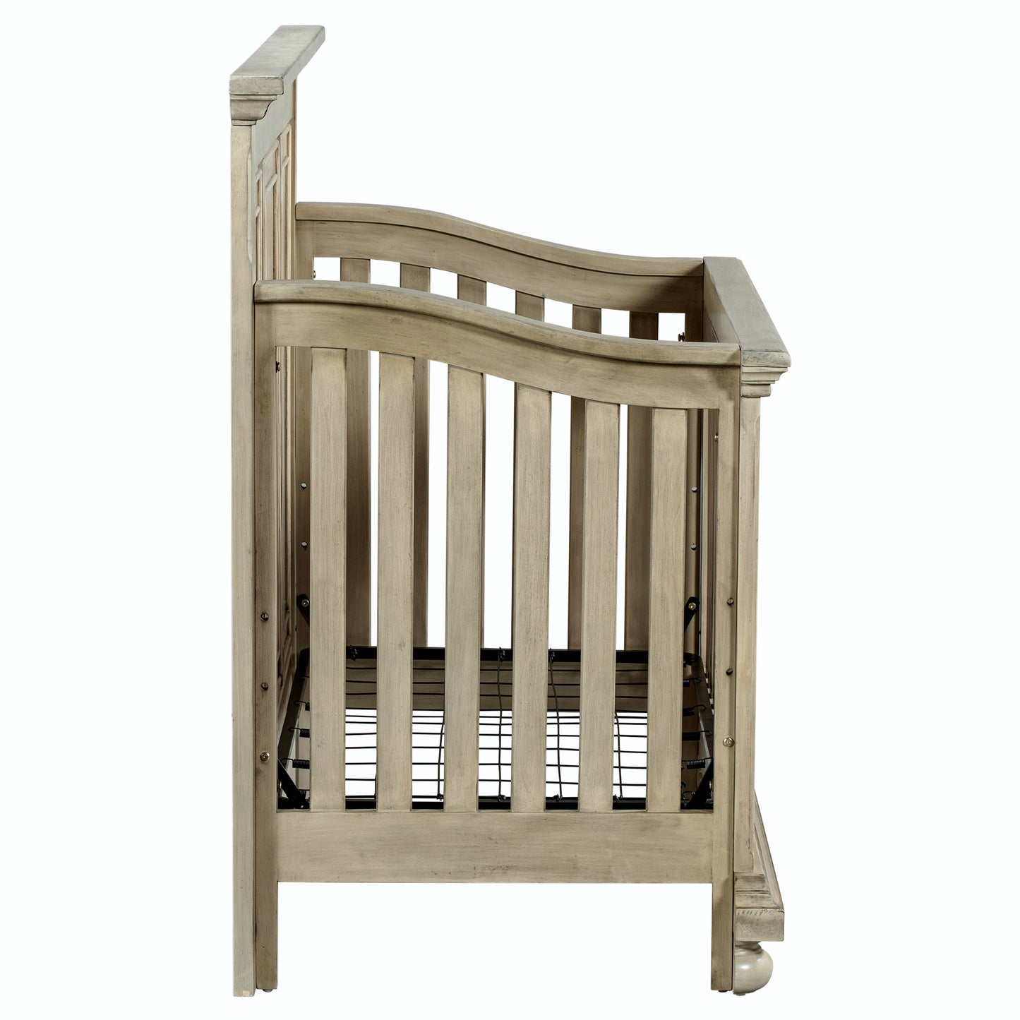 Farmhouse Style 4-in-1 Crib Stone Gray