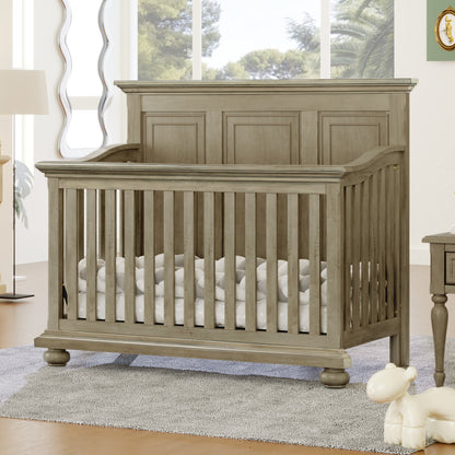 Farmhouse Style 4-in-1 Crib Stone Gray