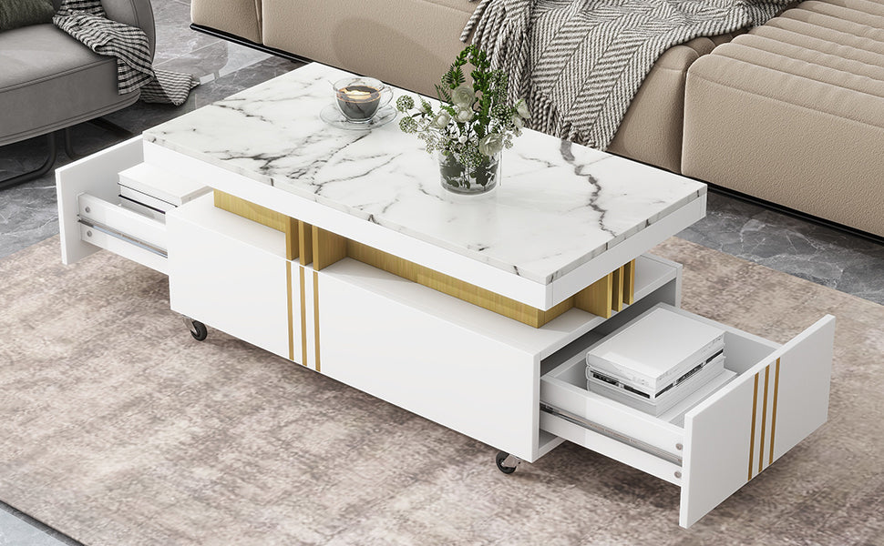 Charles Coffee Table (white)