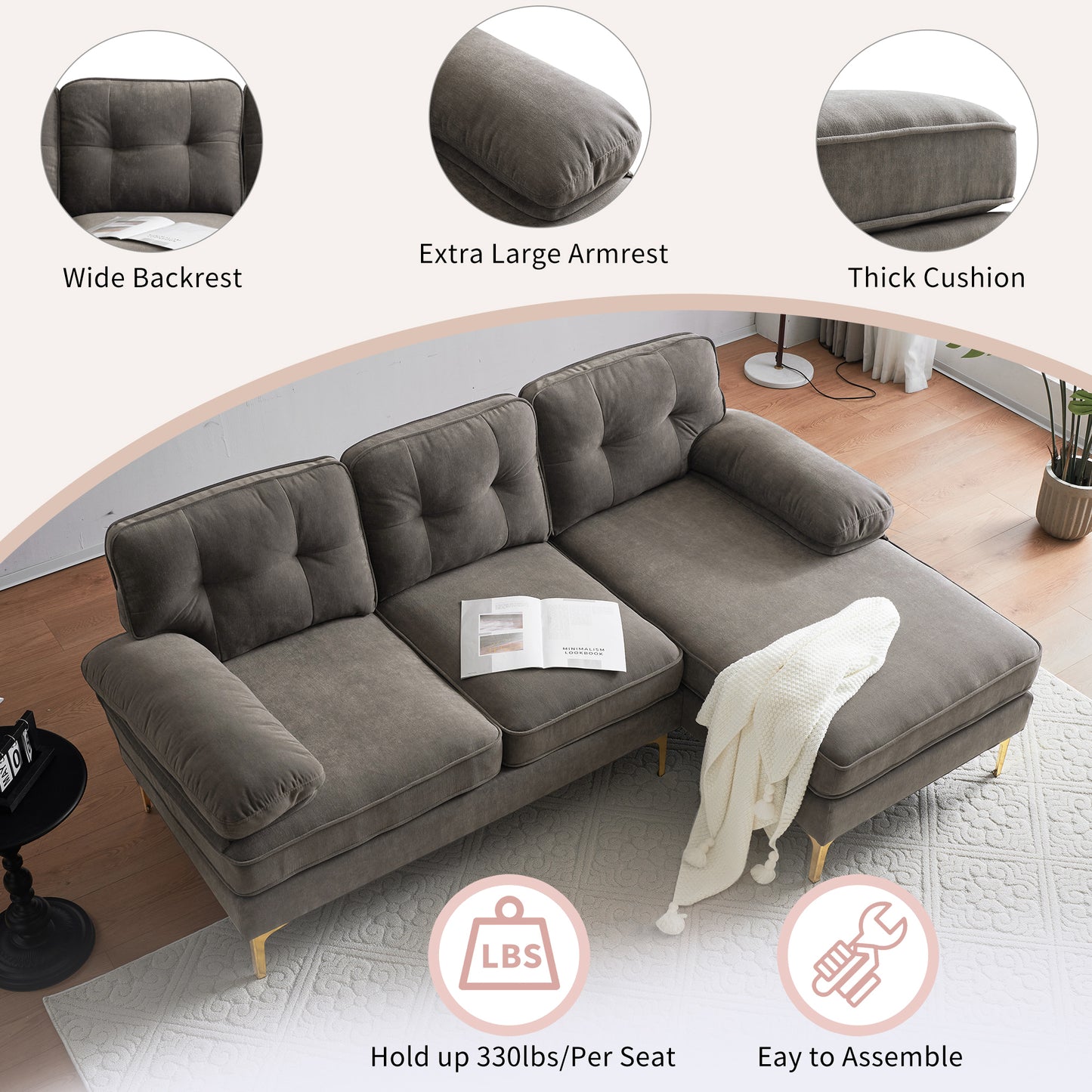 Gordan Sectional Sofa