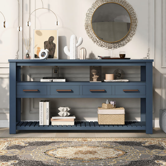 Max Console Table (blue)
