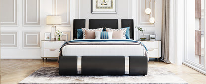 Stripe Full Bed (black)